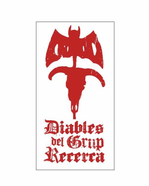 Enxangina Ceptrot Diables i Tabalers Grup Recerca de les Borges Blanques 2015 (vermella)