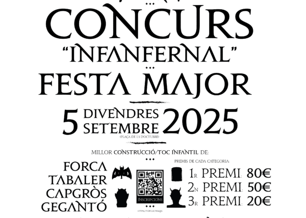 Cartell Infanfernal les Borges Blanques